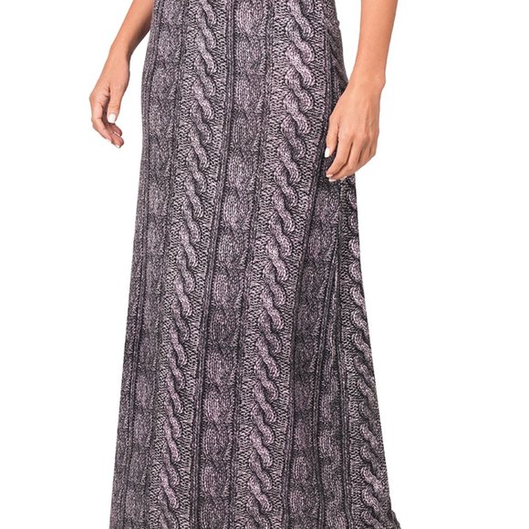 NWTZENANA HACCI PRINTED MAXI SKIRT Sizes S-XL - Picture 3 of 4